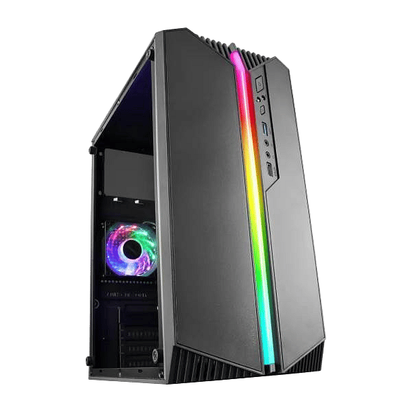 Mars Gaming MCS1 ARGB   Caja MicroATX Cristal Templado