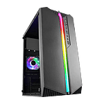 Mars Gaming MCS1 ARGB   Caja MicroATX Cristal Templado
