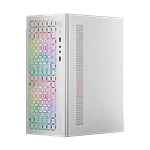 Mars Gaming MCCore FRGB   Caja MicroATX Cristal Templado Blanca