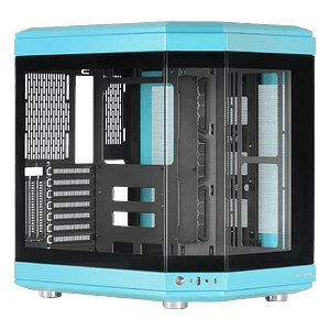 Mars Gaming MC3T Panoramica  Caja ATX Cristal Templado Azul