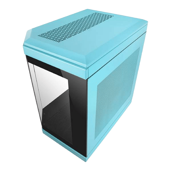 Mars Gaming MC3T Panoramica  Caja ATX Cristal Templado Azul
