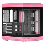 Mars Gaming MC3T Panoramica  Caja ATX Cristal Templado Rosa Mars Gaming MC3T Panoramica  Caja ATX Cristal Templado Rosa