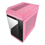 Mars Gaming MC3T Panoramica  Caja ATX Cristal Templado Rosa Mars Gaming MC3T Panoramica  Caja ATX Cristal Templado Rosa
