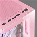 Mars Gaming MCSE  Caja MicroATX Cristal Templado Rosa
