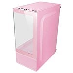 Mars Gaming MCSE  Caja MicroATX Cristal Templado Rosa