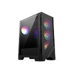 MSI MAG Forge 121A Airflow RGB  Caja ATX Cristal templado