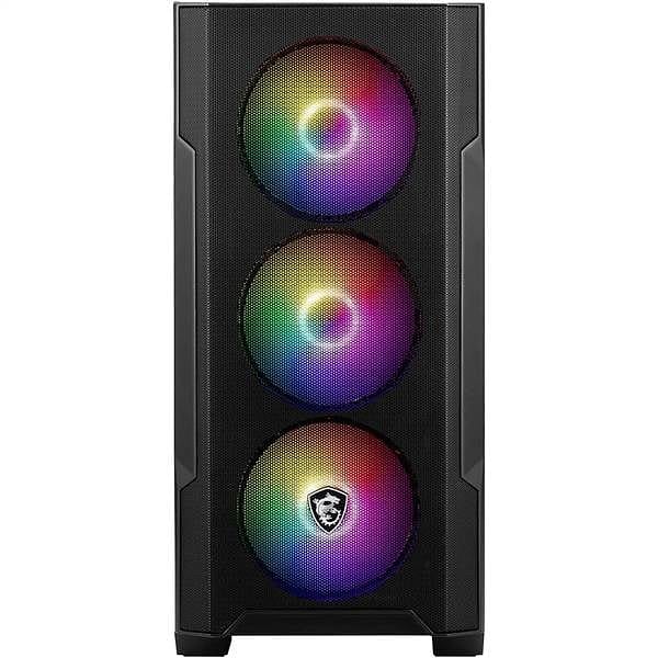 MSI MAG Forge M100R ARGB  Caja Micro ATX Cristal templado