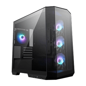 MSI MAG PANO M100R PZ  Caja Micro ATX Cristal templado Negra