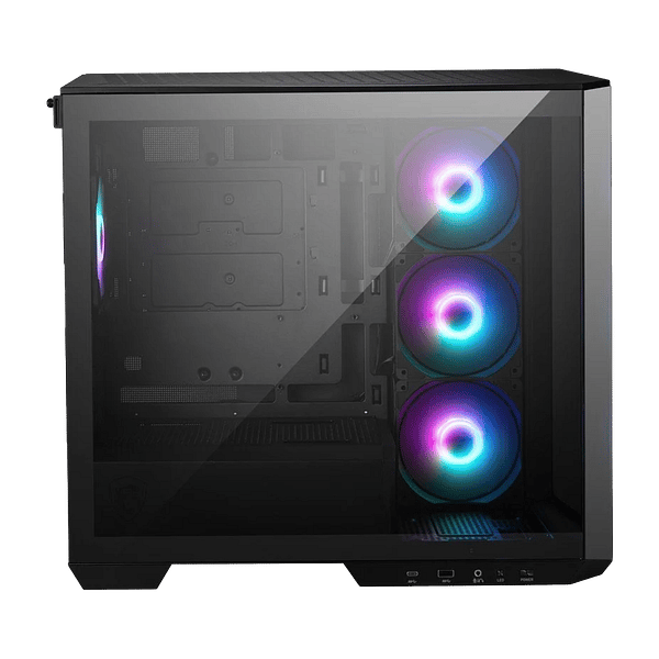MSI MAG PANO M100R PZ  Caja Micro ATX Cristal templado Negra