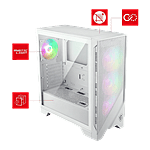 MSI MAG Forge 320R Airflow ARGB  Caja ATX Cristal templado Blanca