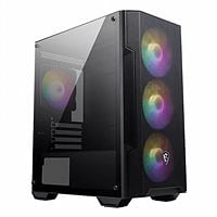 MSI MAG Forge M100A Black USB 32  Caja Micro ATX ARGB