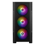 MSI MAG Forge M100A Black USB 32  Caja Micro ATX ARGB