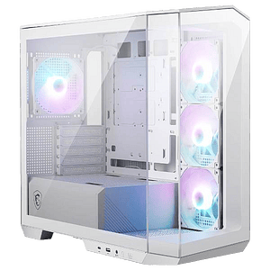 MSI MAG PANO M100R PZ  Caja Micro ATX Cristal templado Blanca