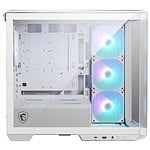MSI MAG PANO M100R PZ  Caja Micro ATX Cristal templado Blanca