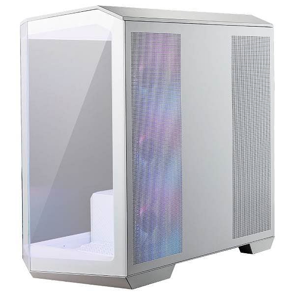 MSI MAG PANO M100R PZ  Caja Micro ATX Cristal templado Blanca