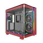 Montech KING 95 PRO ARGB | Caja Roja ATX Cristal Templado