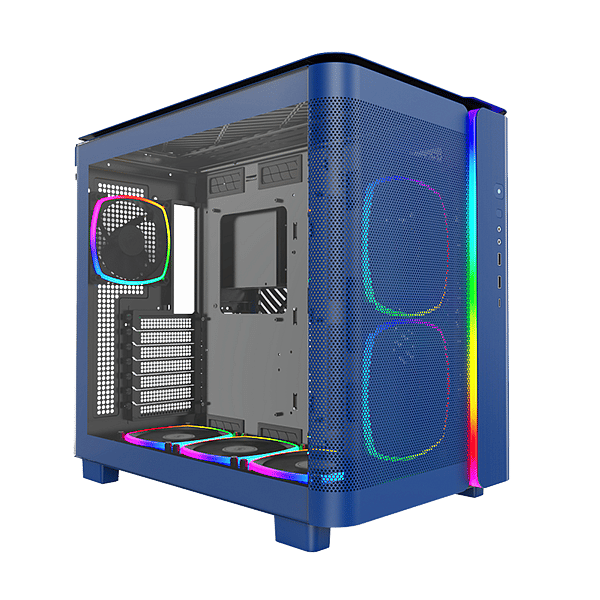 Montech KING 95 PRO ARGB  Caja Azul ATX Cristal Templado