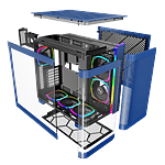 Montech KING 95 PRO ARGB  Caja Azul ATX Cristal Templado
