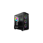 Montech X5M ARGB  Caja ATX Cristal Templado Negra