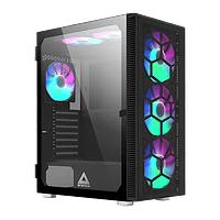 Montech X3 Glass RGB | Caja ATX Cristal Templado Negra