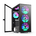Montech X3 Glass RGB  Caja ATX Cristal Templado Negra