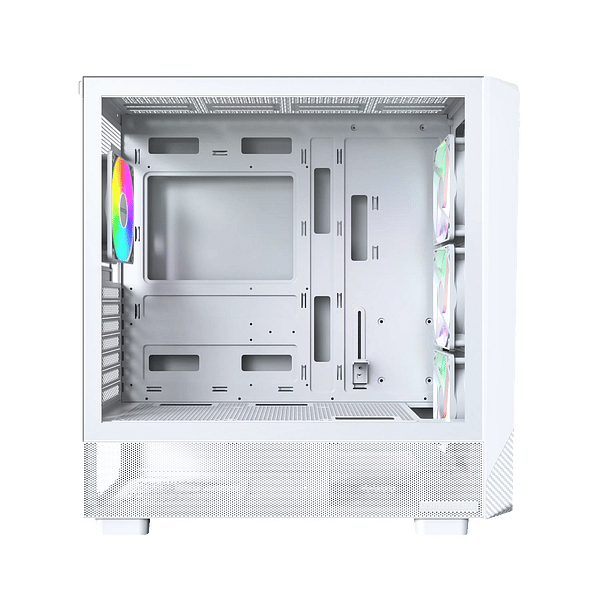 Montech X5 ARGB  Caja Micro ATX Cristal Templado Blanca