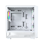 Montech X5 ARGB  Caja Micro ATX Cristal Templado Blanca