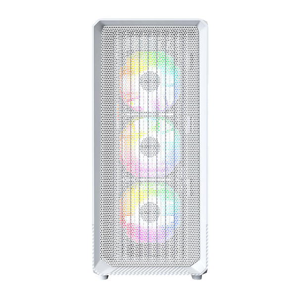 Montech X5 ARGB  Caja Micro ATX Cristal Templado Blanca