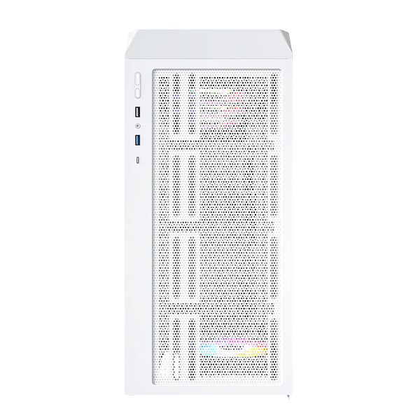 Montech X5 ARGB  Caja Micro ATX Cristal Templado Blanca