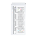Montech X5 ARGB  Caja Micro ATX Cristal Templado Blanca
