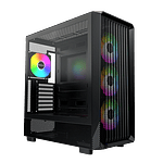 Montech X5 ARGB  Caja Micro ATX Cristal Templado Negra