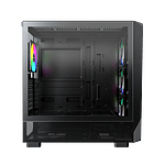 Montech X5 ARGB  Caja Micro ATX Cristal Templado Negra