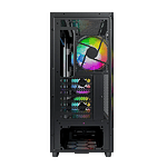 Montech X5 ARGB  Caja Micro ATX Cristal Templado Negra