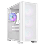 Montech AIR 100 ARGB  Caja Micro ATX Cristal Templado Blanco