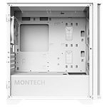 Montech AIR 100 ARGB  Caja Micro ATX Cristal Templado Blanco