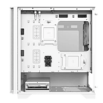 Montech AIR 100 ARGB  Caja Micro ATX Cristal Templado Blanco
