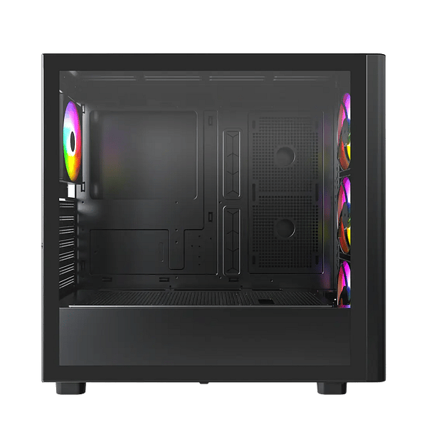 Montech XR Wood ARGB  Caja ATX Cristal Templado Negra
