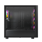 Montech XR Wood ARGB  Caja ATX Cristal Templado Negra