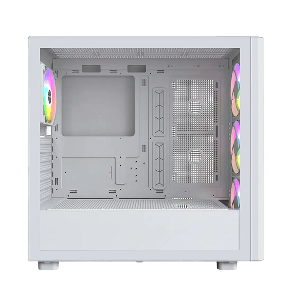 Montech XR Wood ARGB  Caja ATX Cristal Templado Blanca