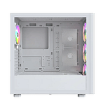 Montech XR Wood ARGB  Caja ATX Cristal Templado Blanca