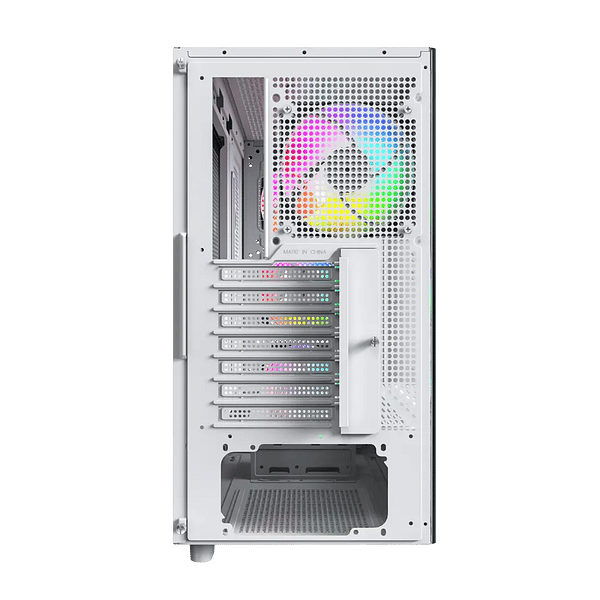 Montech XR Wood ARGB  Caja ATX Cristal Templado Blanca