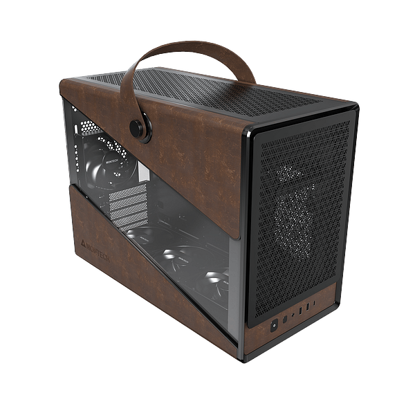 Montech Heritage PRO  Caja Micro ATX Cristal Templado Negra