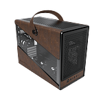 Montech Heritage PRO  Caja Micro ATX Cristal Templado Negra