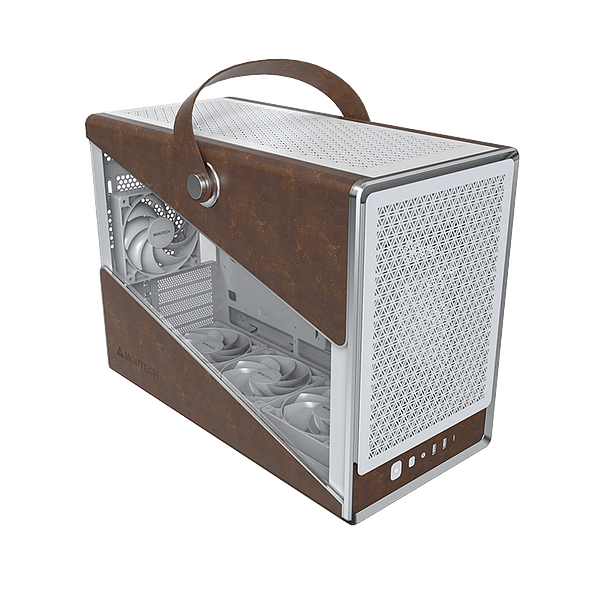 Montech Heritage PRO  Caja Micro ATX Cristal Templado Blanca