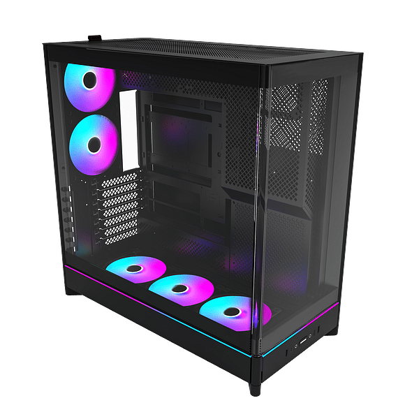 Montech HS02 PRO  Caja ATX Cristal Templado Negra