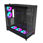 Montech HS02 PRO  Caja ATX Cristal Templado Negra