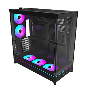 Montech HS02 PRO  Caja ATX Cristal Templado Negra