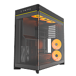 Montech HS02 PRO  Caja ATX Cristal Templado Negra