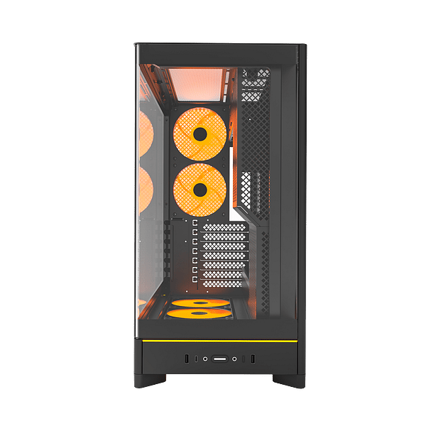 Montech HS02 PRO  Caja ATX Cristal Templado Negra