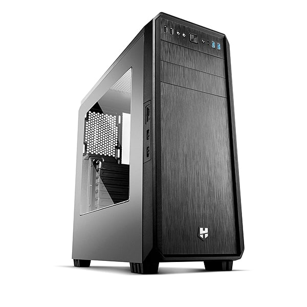 Nox Caja Semitorre ATX Hummer ZS Negra  Caja